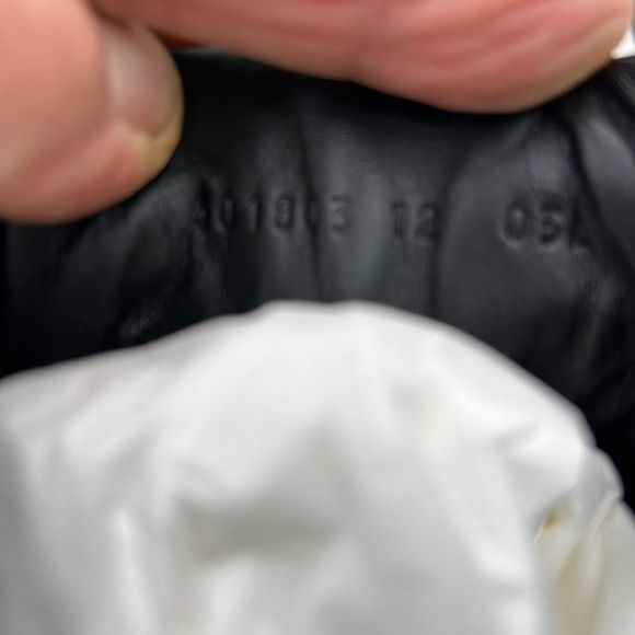 Men’s Gucci ace bee web high top sneakers, size 12, made in Italy - Picture 9 of 10